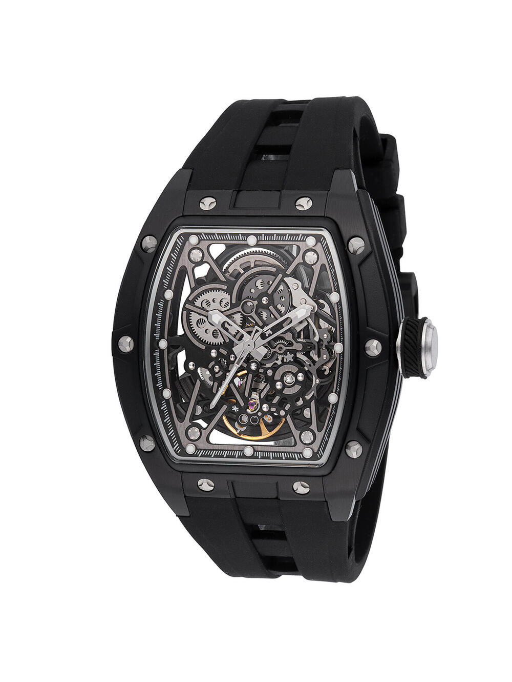 Invicta S1 Rally Automatic Men's Watch w/ Skeleton Dial - 44mm, Black (49018)